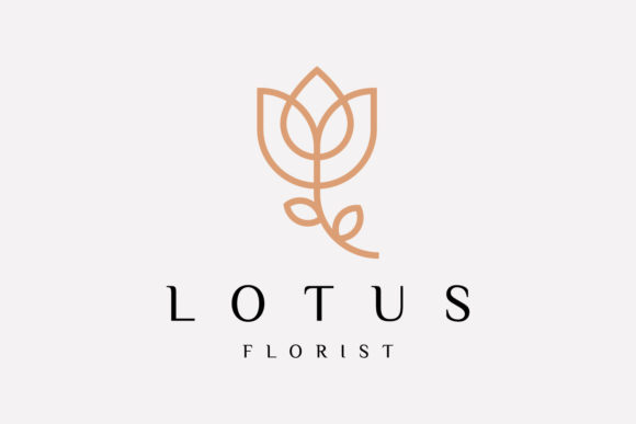 Download Lotus Floral Logo Design Template - Template Collection