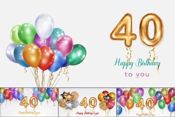 Download Festive Birthday Illustrations - Premium Resources