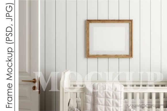 Download Frame Mockup in Nursery Interior - Nursery Collection