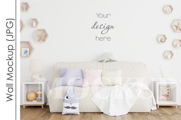 Download Kids Room Mockup, Nursery Wall Mockup - Nursery Collection