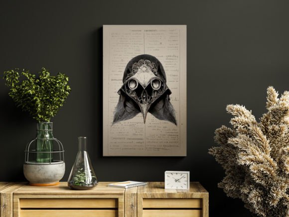Download Plague Doctor Digital Wall Art - V3 - Premium Resources
