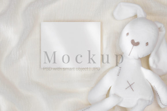 Download PSD Mockup,Nursery Card Mockup,5.5x4.25 - Nursery Collection