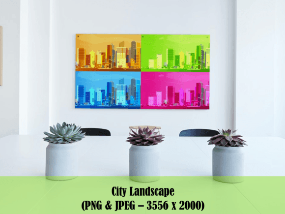 Download City Landscape a Digital Wall Art - Digital wall art Collection