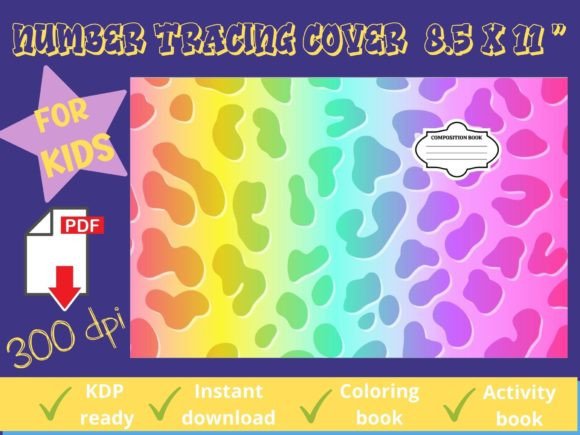 Download Rainbow Notebook Journal COVER TEMPLATE - Template Collection
