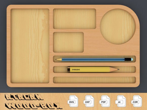 Download Office Organiser Cutting Templates 141 - Template Collection