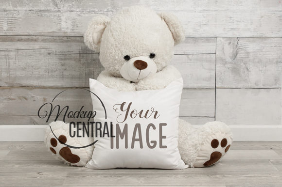 Download Cute Baby Square Mockup Nursery Pillow - Nursery Collection