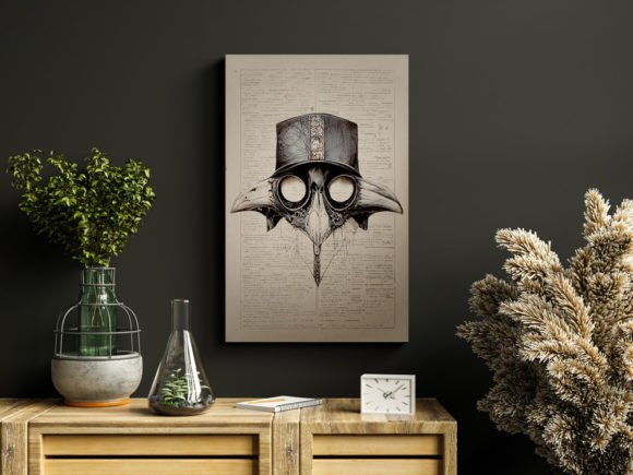 Download Plague Doctor Digital Wall Art - V2 - Digital wall art Collection