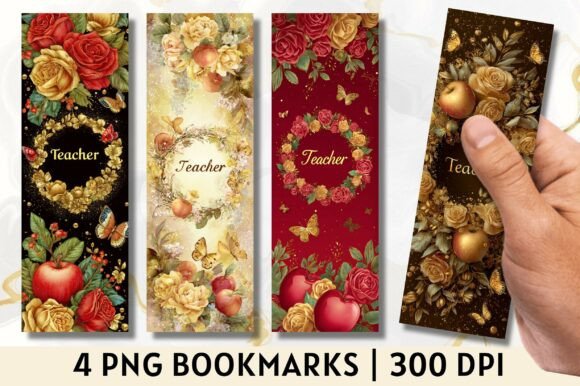 Download Teacher Appreciation Apple Bookmarks - Apple bookmarks Collection