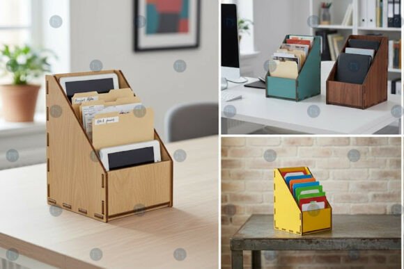Download Laser Cut Office File Organizer Template - Template Collection