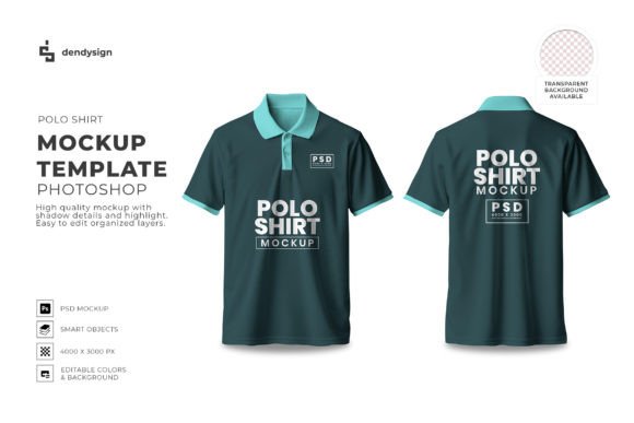 Download Polo Shirt Mockup Template Photoshop - Template Collection