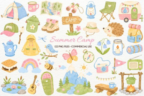 Download Camp Nursery Clipart Woodland Animals - Premium Resources