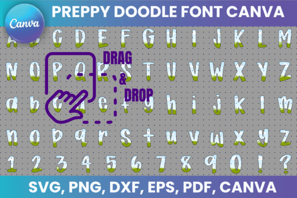Download Canva Frame Template Alphabet - Template Collection