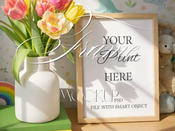 Download Kids Room Frame Mockup Nursery Interior - Nursery Collection