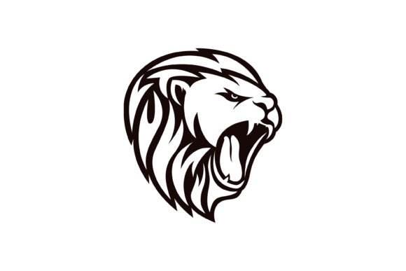 Download Lion Head Logo Design Template - Template Collection