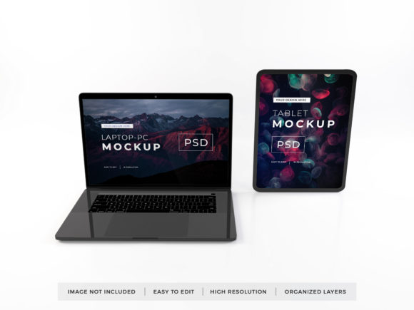 Download Graphic Templates of Realistic Apple Mac - Template Collection