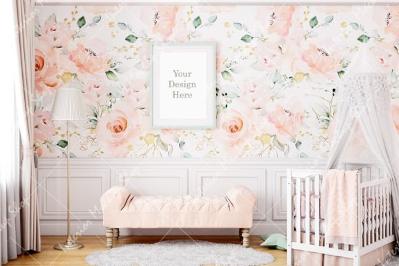 Download Nursery Mockup Frame - 1121 - Nursery Collection